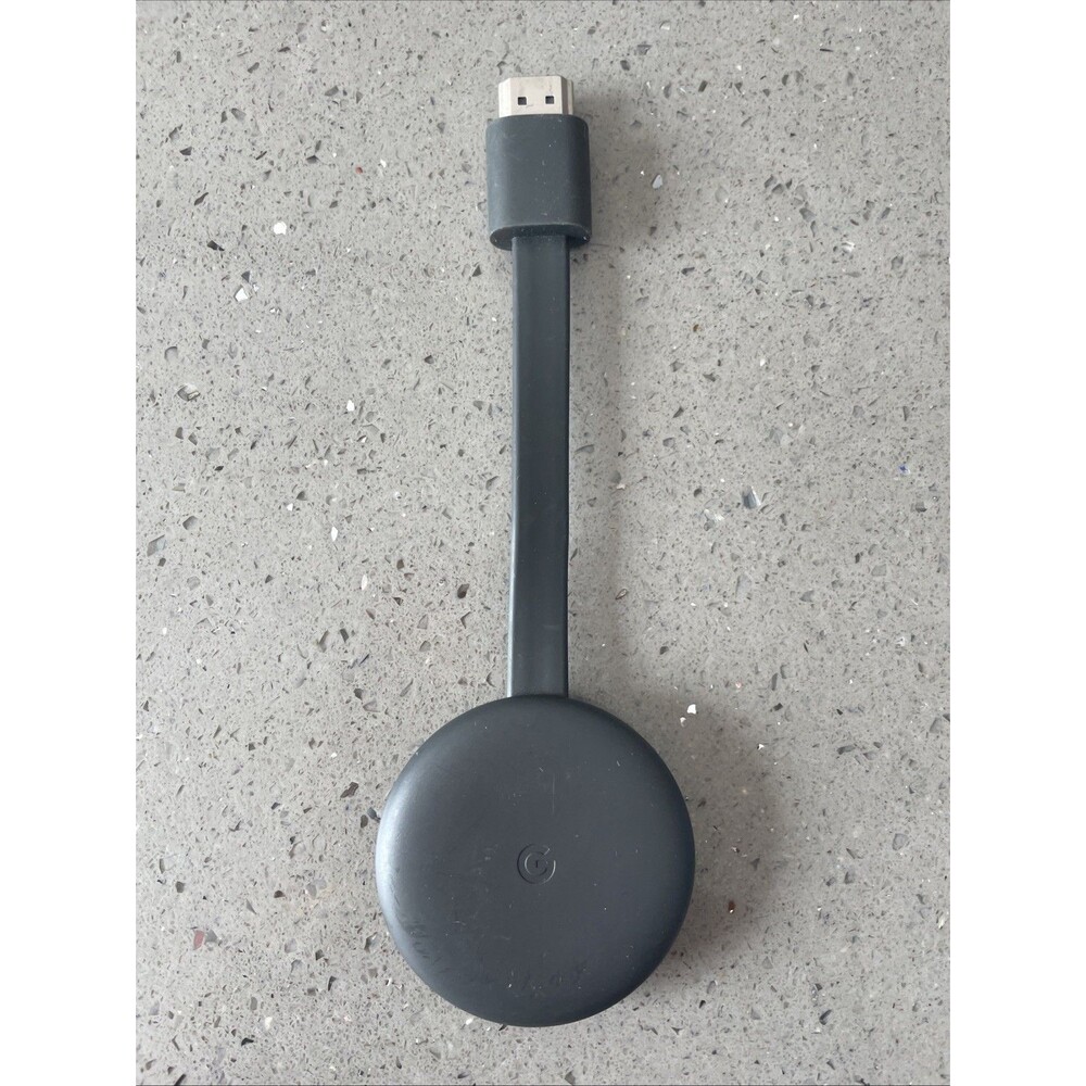 Google Chromecast 3rd Gen NC2-6A5 HDMI 1080p NO POWER ADAPTER SUPPLY Included